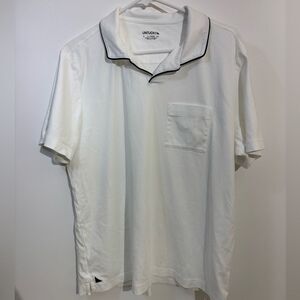 Untuckit white polo - X Large